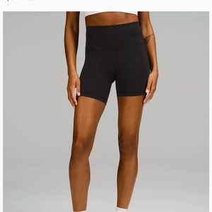 Lululemon Wunder Train high rise 6”